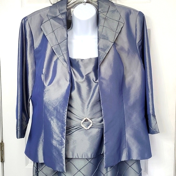 Cameron Blake size 14 blue formal wedding guest mother of the bride or groom - Picture 2 of 16